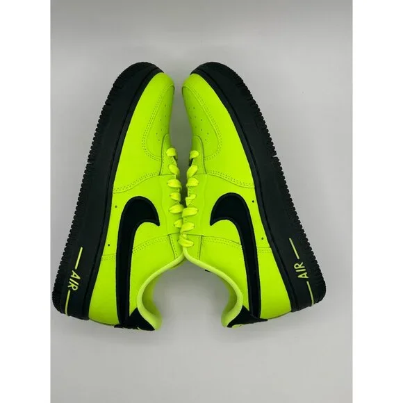 Women's Nike Air Force 1 Dance Volt/Black-Gunmetal FJ7409-700 Sz 6.5 - Picture 9 of 11